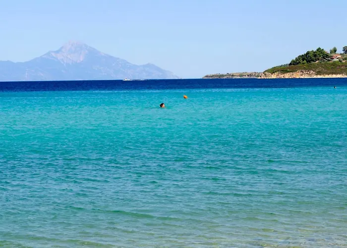 Athos View By The Sea